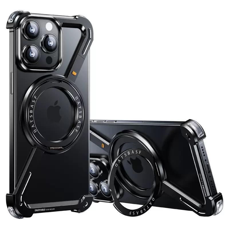 Coque Noire en Forme de Z pour iPhone