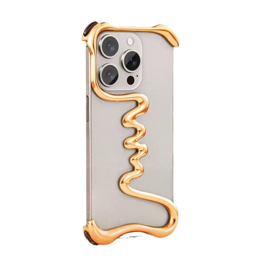 Coque Artistique Profil d’Or et d’Argent