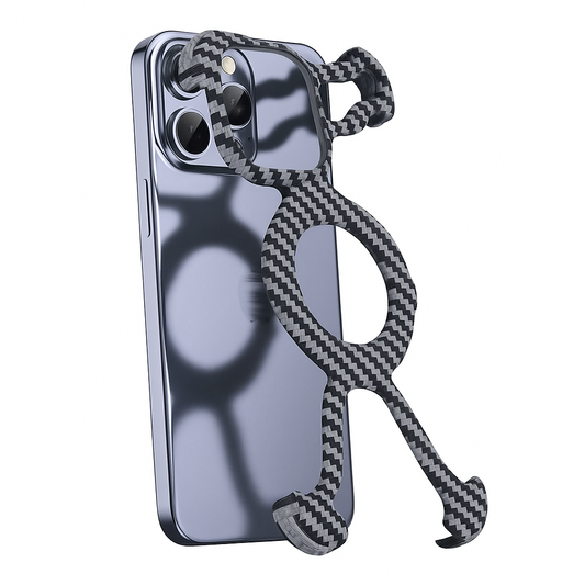 Coque Noire Skeleon en Carbon